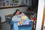 King and Princess yappin on the phone